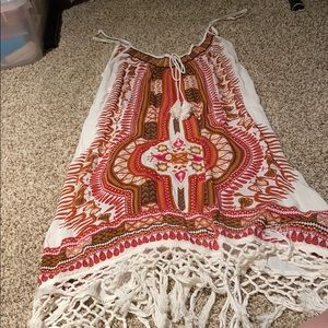 Beautifully printed bohemian style dress